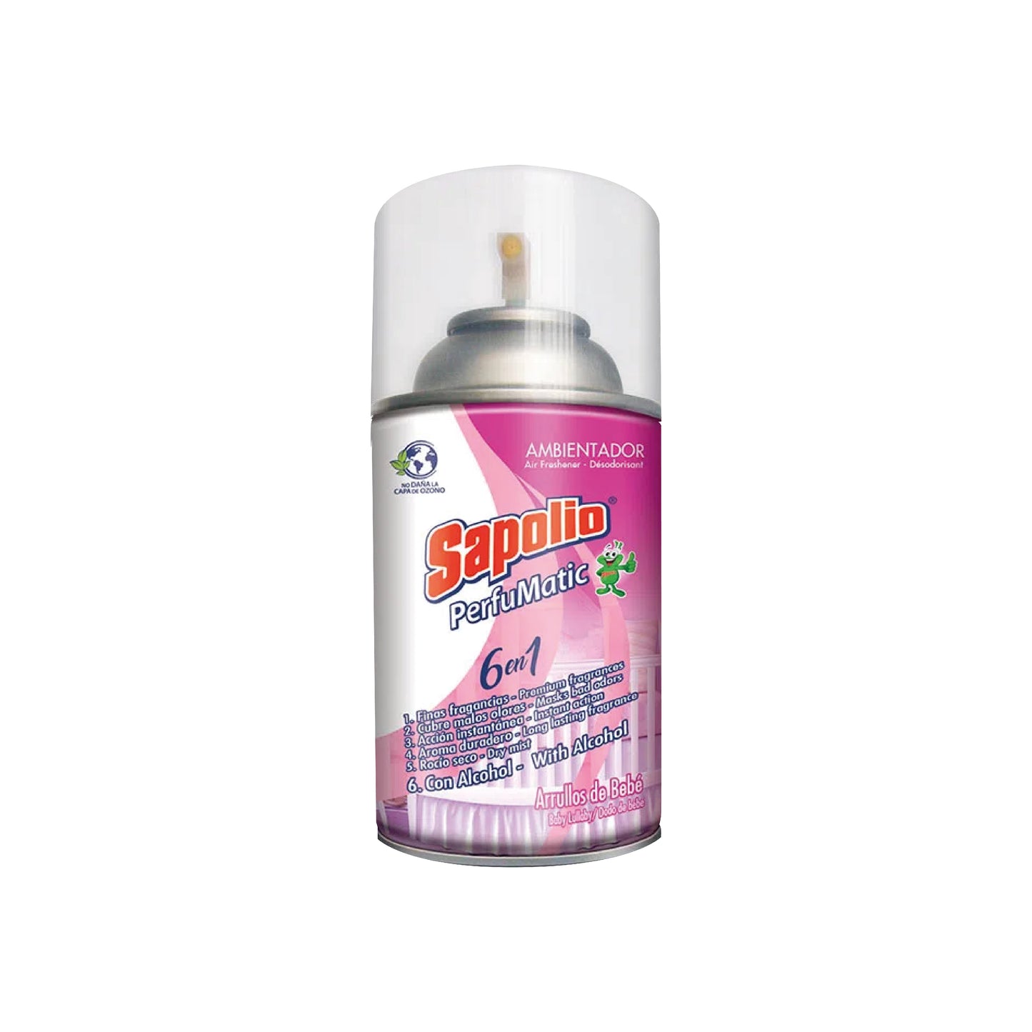 RPTO. AROMAT. SAPOLIO PERFUMATIC Arrullos de Bebé x 240 ML